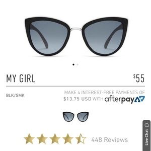Quay Australia My Girl Sunglasses Brand New-Gift!
